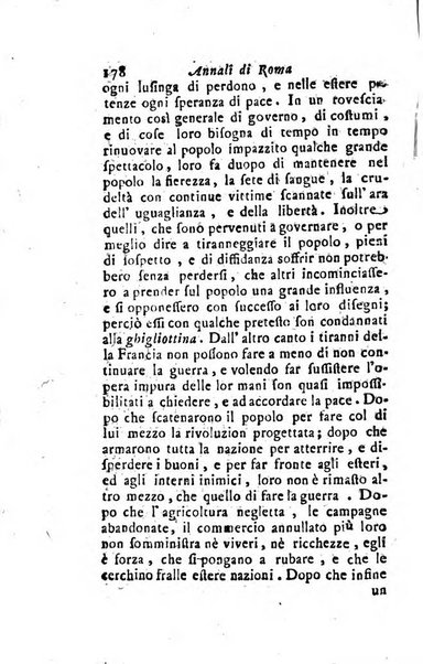 Annali di Roma opera periodica del sig. ab. Michele Mallio