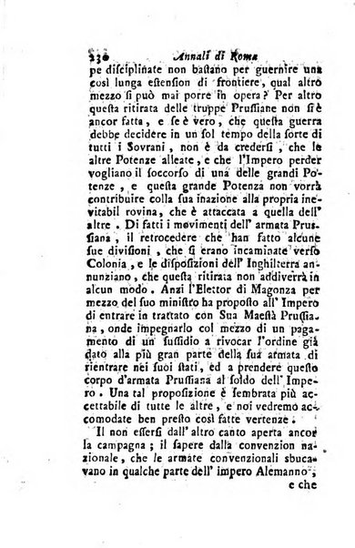 Annali di Roma opera periodica del sig. ab. Michele Mallio