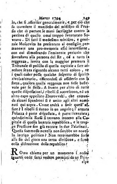 Annali di Roma opera periodica del sig. ab. Michele Mallio