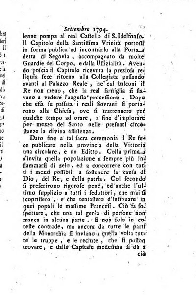 Annali di Roma opera periodica del sig. ab. Michele Mallio