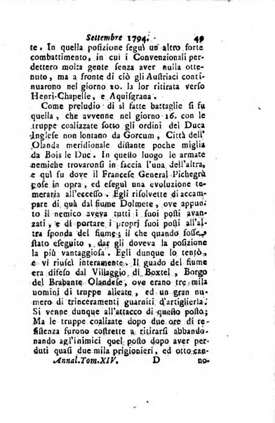 Annali di Roma opera periodica del sig. ab. Michele Mallio