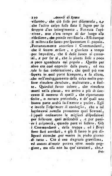 Annali di Roma opera periodica del sig. ab. Michele Mallio