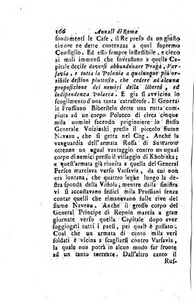 Annali di Roma opera periodica del sig. ab. Michele Mallio