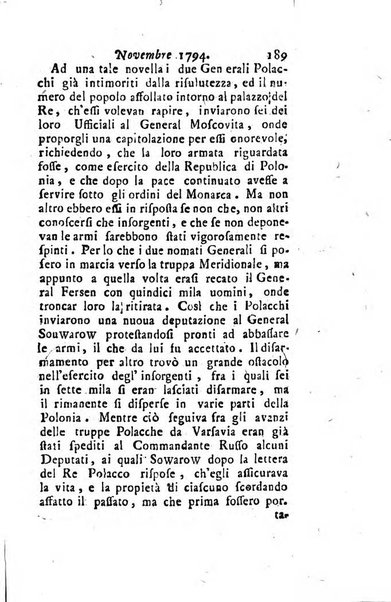 Annali di Roma opera periodica del sig. ab. Michele Mallio