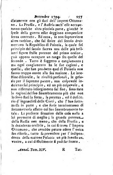 Annali di Roma opera periodica del sig. ab. Michele Mallio