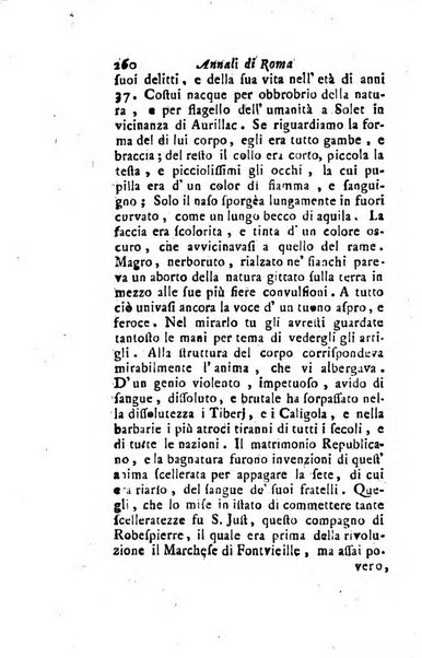 Annali di Roma opera periodica del sig. ab. Michele Mallio