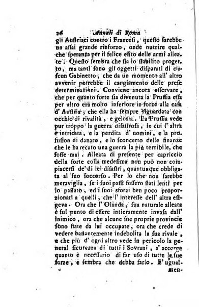 Annali di Roma opera periodica del sig. ab. Michele Mallio