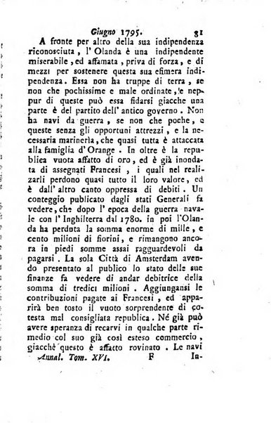 Annali di Roma opera periodica del sig. ab. Michele Mallio