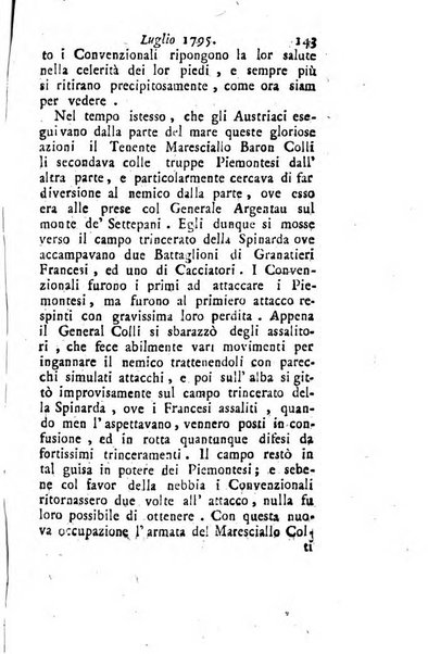 Annali di Roma opera periodica del sig. ab. Michele Mallio