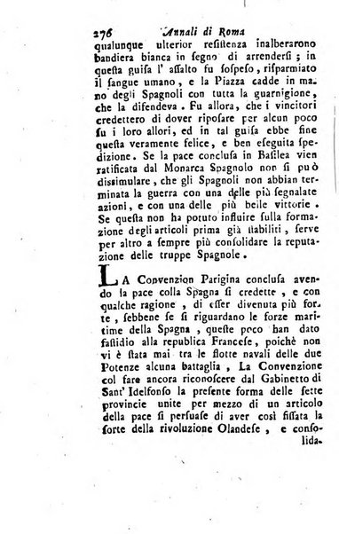 Annali di Roma opera periodica del sig. ab. Michele Mallio