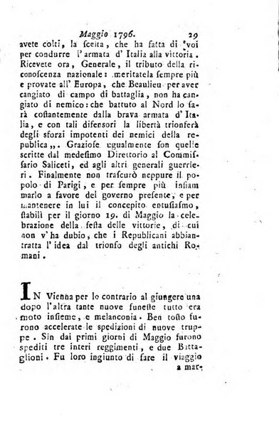 Annali di Roma opera periodica del sig. ab. Michele Mallio