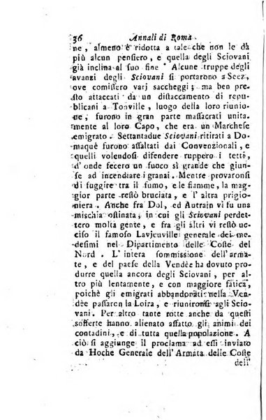 Annali di Roma opera periodica del sig. ab. Michele Mallio