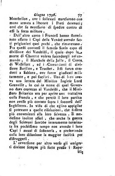 Annali di Roma opera periodica del sig. ab. Michele Mallio