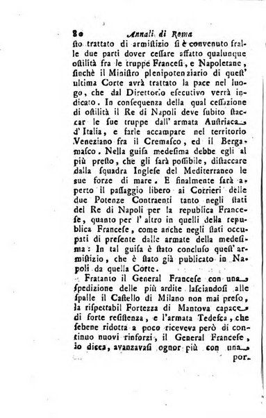 Annali di Roma opera periodica del sig. ab. Michele Mallio