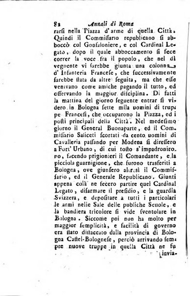 Annali di Roma opera periodica del sig. ab. Michele Mallio