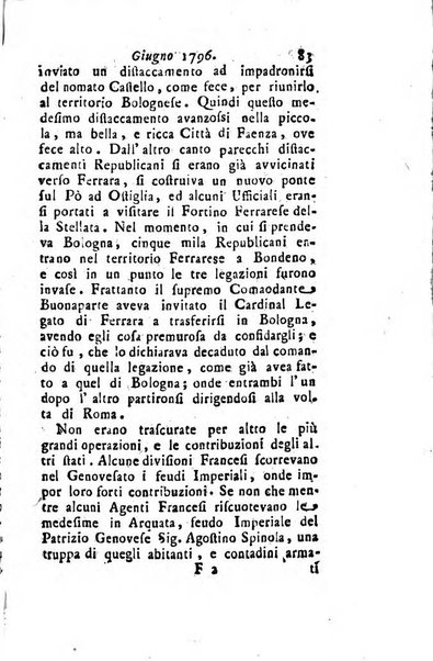 Annali di Roma opera periodica del sig. ab. Michele Mallio