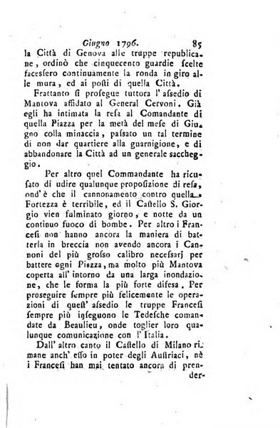 Annali di Roma opera periodica del sig. ab. Michele Mallio