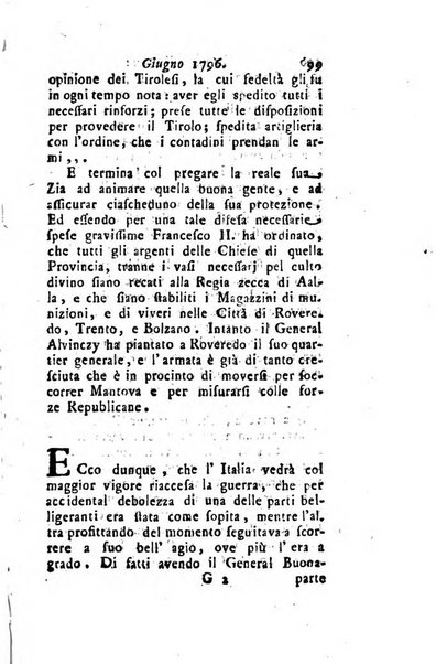 Annali di Roma opera periodica del sig. ab. Michele Mallio