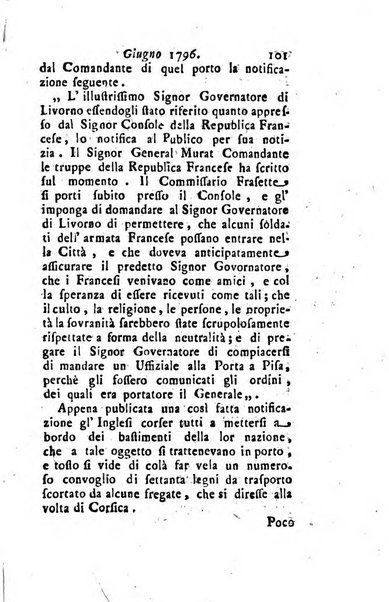 Annali di Roma opera periodica del sig. ab. Michele Mallio