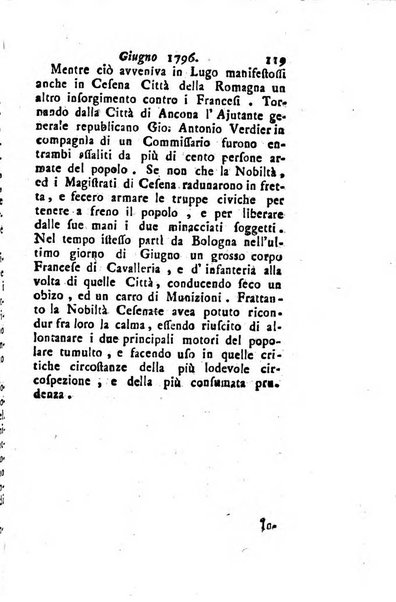 Annali di Roma opera periodica del sig. ab. Michele Mallio