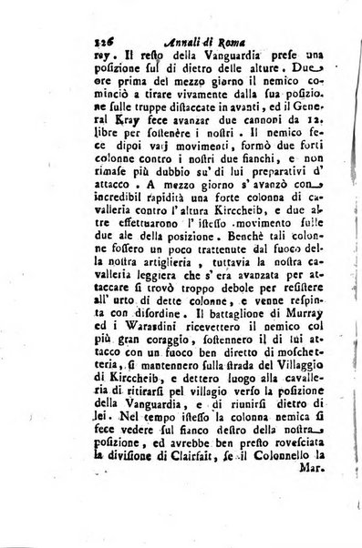 Annali di Roma opera periodica del sig. ab. Michele Mallio