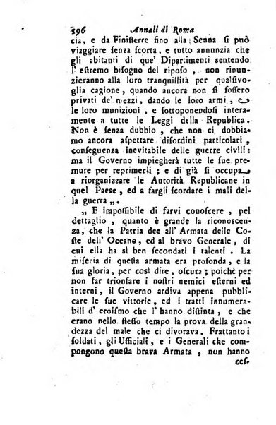 Annali di Roma opera periodica del sig. ab. Michele Mallio