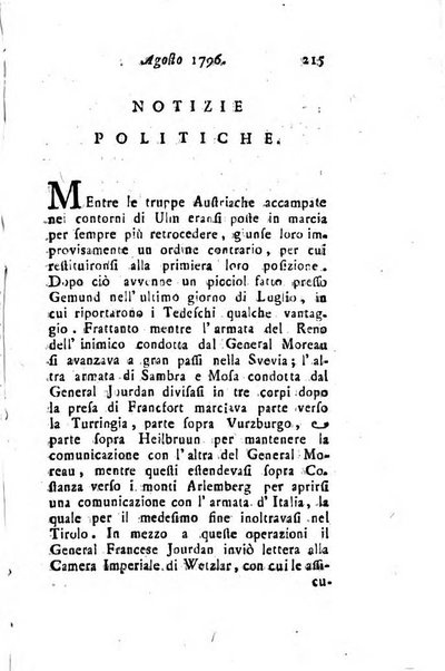 Annali di Roma opera periodica del sig. ab. Michele Mallio