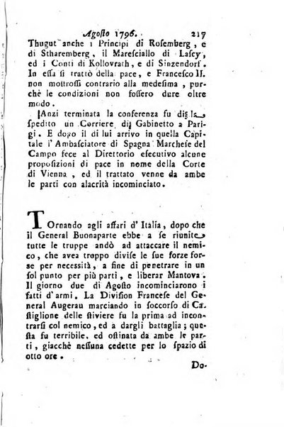 Annali di Roma opera periodica del sig. ab. Michele Mallio