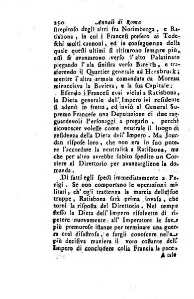 Annali di Roma opera periodica del sig. ab. Michele Mallio