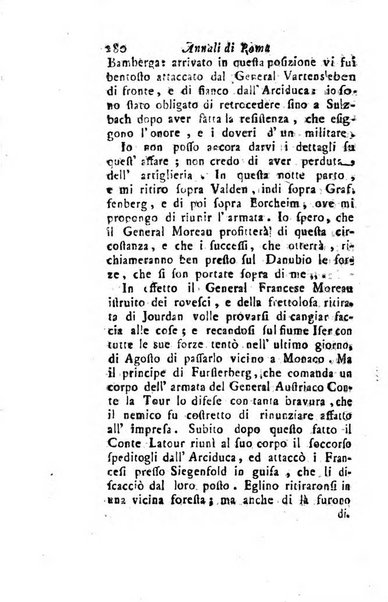 Annali di Roma opera periodica del sig. ab. Michele Mallio