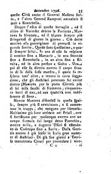 Annali di Roma opera periodica del sig. ab. Michele Mallio