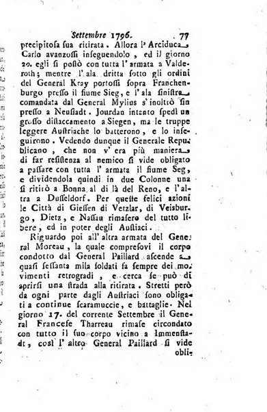 Annali di Roma opera periodica del sig. ab. Michele Mallio