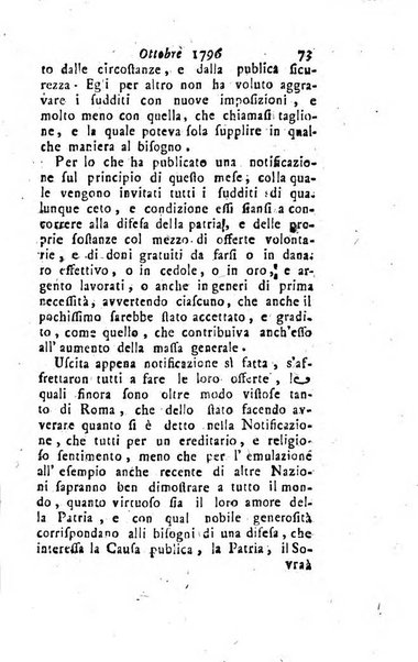 Annali di Roma opera periodica del sig. ab. Michele Mallio