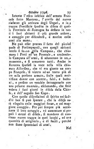 Annali di Roma opera periodica del sig. ab. Michele Mallio