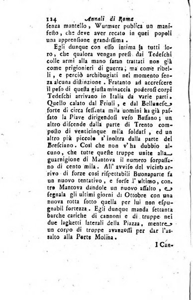 Annali di Roma opera periodica del sig. ab. Michele Mallio