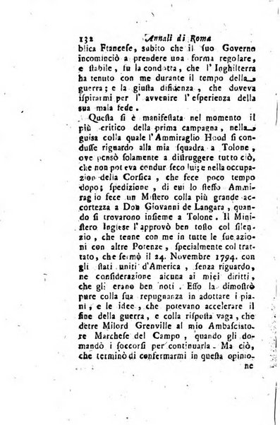 Annali di Roma opera periodica del sig. ab. Michele Mallio