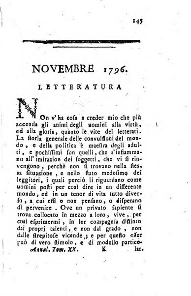 Annali di Roma opera periodica del sig. ab. Michele Mallio