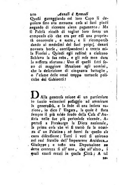 Annali di Roma opera periodica del sig. ab. Michele Mallio