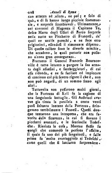 Annali di Roma opera periodica del sig. ab. Michele Mallio