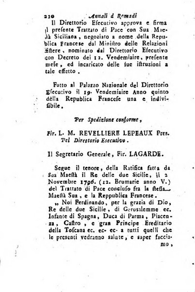 Annali di Roma opera periodica del sig. ab. Michele Mallio