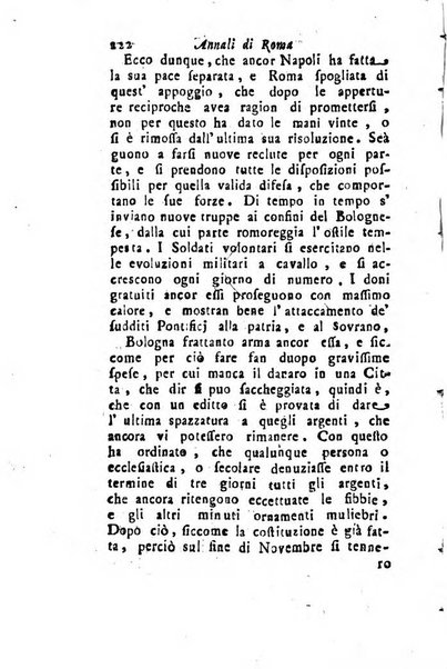 Annali di Roma opera periodica del sig. ab. Michele Mallio