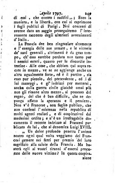 Annali di Roma opera periodica del sig. ab. Michele Mallio