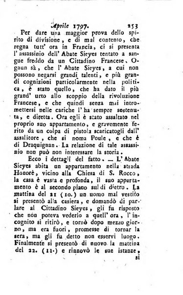 Annali di Roma opera periodica del sig. ab. Michele Mallio