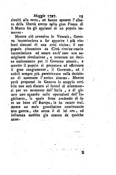 Annali di Roma opera periodica del sig. ab. Michele Mallio