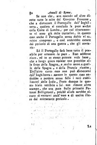 Annali di Roma opera periodica del sig. ab. Michele Mallio