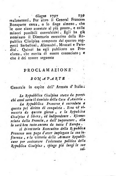 Annali di Roma opera periodica del sig. ab. Michele Mallio