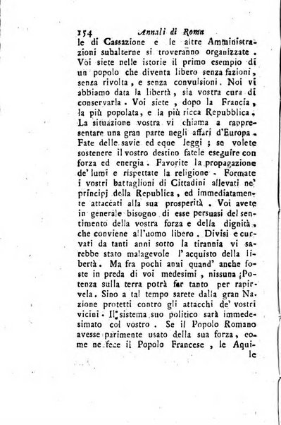 Annali di Roma opera periodica del sig. ab. Michele Mallio