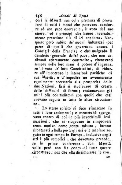 Annali di Roma opera periodica del sig. ab. Michele Mallio