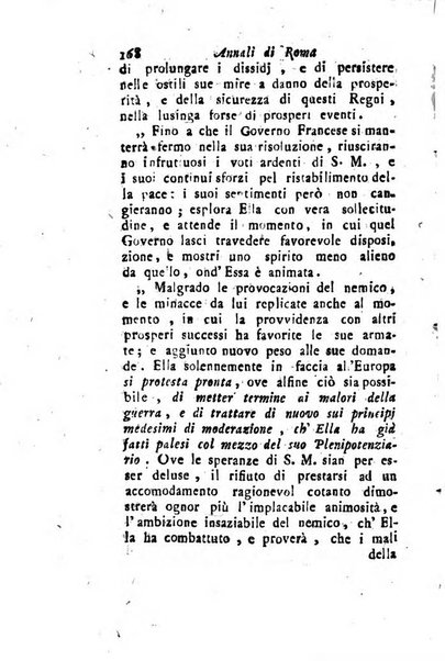 Annali di Roma opera periodica del sig. ab. Michele Mallio