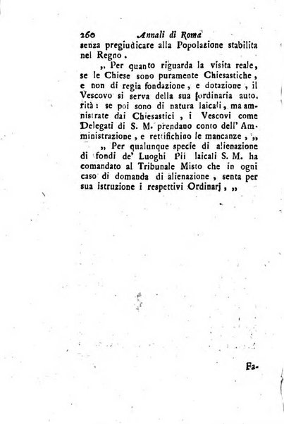 Annali di Roma opera periodica del sig. ab. Michele Mallio